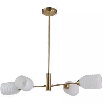 Потолочная люстра на штанге Lumion Monroe 6512/4C латунь E14 4*40W 220V