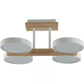 Потолочная люстра на штанге Lumion Plato 8030/72CL белый, дерево/металл, акрил LED 72W 3000-6000К 220V