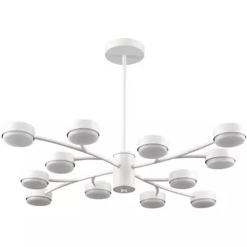 Потолочная люстра на штанге Lumion Torina 8265/12 металл, белый GX53 LED 12*7W 220V