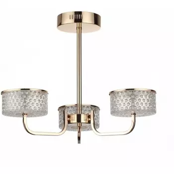 Потолочная люстра на штанге Lumion Venice 6579/40CL золото/прозрачный/металл/пластик LED 40W 220V