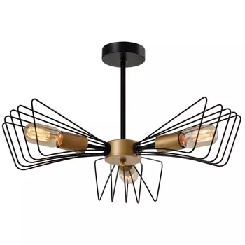 Потолочная люстра на штанге Lussole Durham LSP-8795