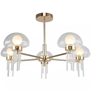 Потолочная люстра IP21 на штанге Lussole Greensboro LSP-8822