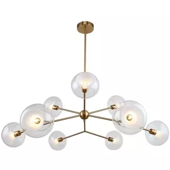 Потолочная люстра молекулы IP21 на штанге Lussole Greensboro LSP-8826