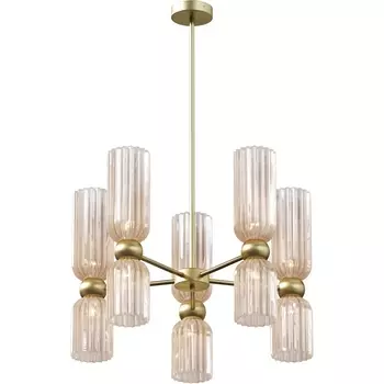 Потолочная люстра на штанге Maytoni Antic MOD302PL-10CG