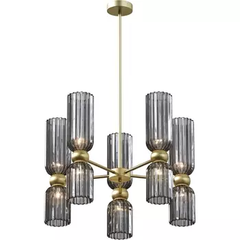 Потолочная люстра на штанге Maytoni Antic MOD302PL-10GR