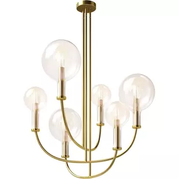 Потолочная люстра на штанге Maytoni Status MOD333PL-06BS шарики