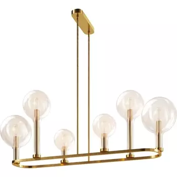 Потолочная люстра на штанге Maytoni Status MOD333PL-06BS1 шарики