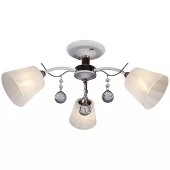 Потолочная люстра на штанге MD.0567-3-S WT+FGD Imex