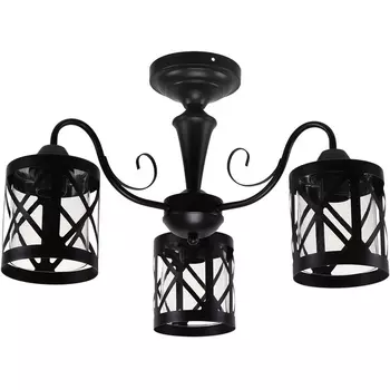 Потолочная люстра на штанге MD.3987-3-S BK Imex