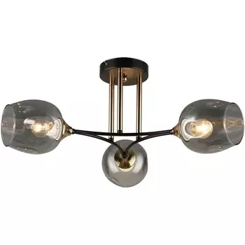 Потолочная люстра на штанге MD.4882-3-S COFFEE+FGD Imex