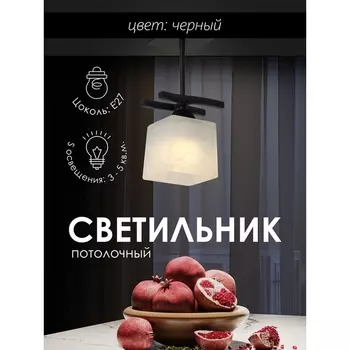 Потолочная люстра на штанге Мелодия Света 000050557