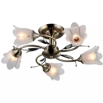 Потолочная люстра на штанге Мелодия Света SL1N SS6022-5 AB 000067877