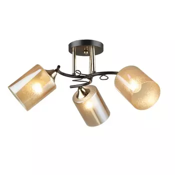 Потолочная люстра на штанге Мелодия Света SL1N SL5466-3 CF+GD 000066051