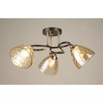 Потолочная люстра на штанге Мелодия Света SS1N SS1120-3 CF+GD 000067899