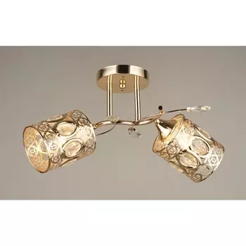 Потолочная люстра на штанге Мелодия Света SS1N SS4816-2 GD 000067896