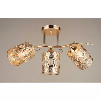 Потолочная люстра на штанге Мелодия Света SS1N SS4816-3 GD 000067897
