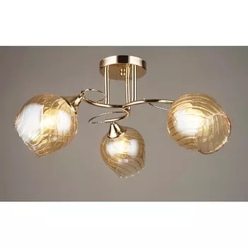 Потолочная люстра на штанге Мелодия Света SS1N SS9930-3 GD 000067888