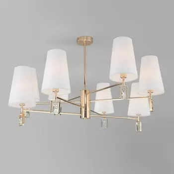 Потолочная люстра на штанге 60137/8 Eurosvet Milazzo золото