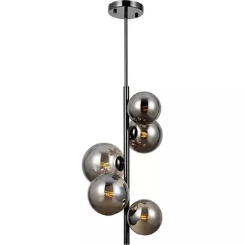 Потолочная люстра молекулы на штанге Moderli Renny V10795-5P