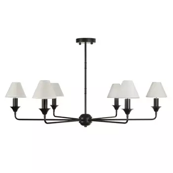 Потолочная люстра на штанге MyFar Leon MR2400-6C