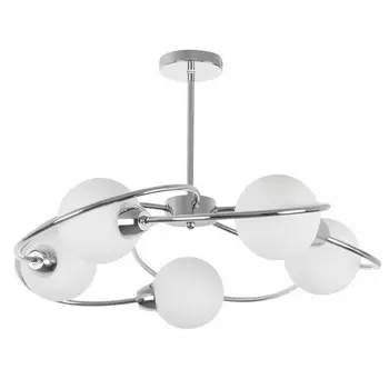 Потолочная люстра на штанге MyFar Leticia MR2251-5C шарики