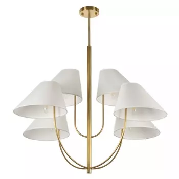 Потолочная люстра на штанге MyFar Lukas MR2390-6C