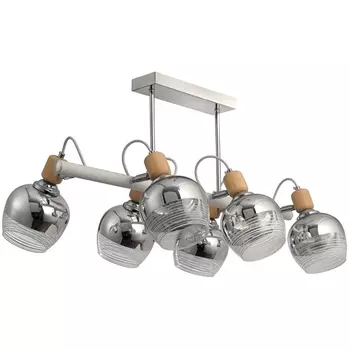 Потолочная люстра на штанге Natali Kovaltseva Wyatt 81456/6C