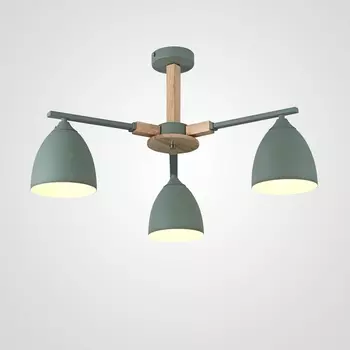 Потолочная люстра на штанге Noa 3 Mint By By ImperiumLoft Noa01 183466-26