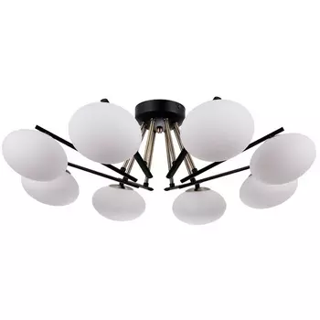 Потолочная люстра на штанге DeMarkt Оливия 306014108