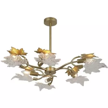 Потолочная люстра на штанге Omnilux Vitereta OML-52707-06 форма ветки