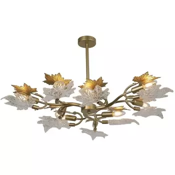 Потолочная люстра на штанге Omnilux Vitereta OML-52707-09 форма ветки