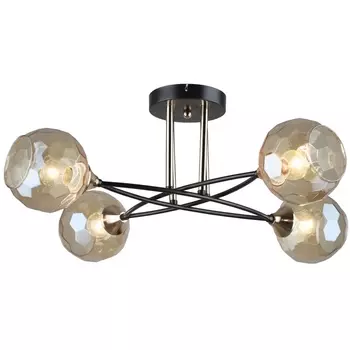 Потолочная люстра на штанге P6006-4 CF Мелодия Света SS1N 000054534