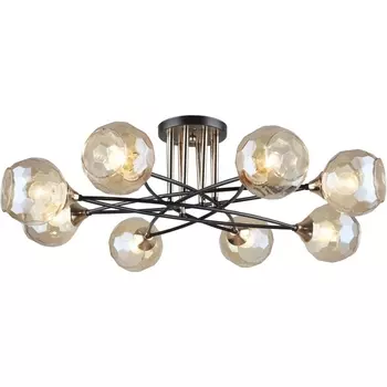 Потолочная люстра на штанге P6006-8 CF Мелодия Света SS1N 000054536