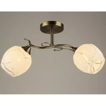 Потолочная люстра на штанге P7960-2 AB Мелодия Света SL1N 000023518