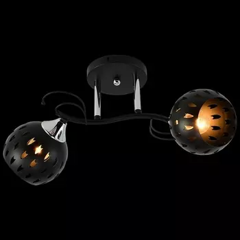 Потолочная люстра на штанге Reluce 01314-0.3-02 BK+CR