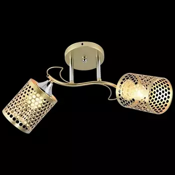 Потолочная люстра на штанге Reluce 01322-0.3-02 MATT GOLD+CR