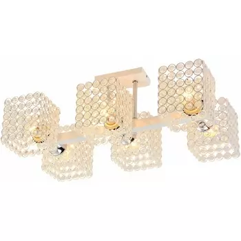 Потолочная люстра на штанге Reluce 01335-0.3-06 WH+CR