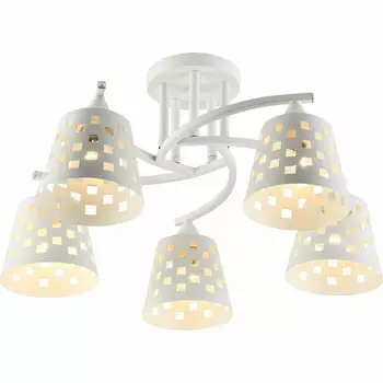 Потолочная люстра на штанге Reluce 01384-0.3-05 WH+CR