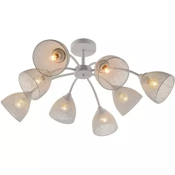 Потолочная люстра на штанге Reluce 01562-3.3-08B WH