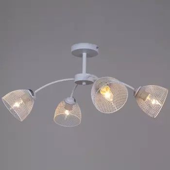 Потолочная люстра на штанге Reluce 01562-3.3-04B WH