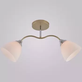 Потолочная люстра на штанге Reluce 01643-0.3-02 GOLD+CR