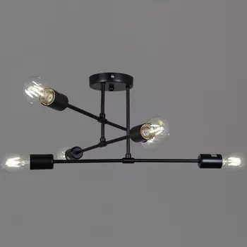 Потолочная люстра на штанге Reluce 01648-0.3-06 BK