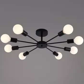 Потолочная люстра на штанге Reluce 01732-0.3-08 BK