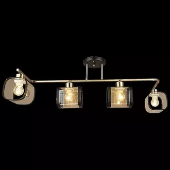 Потолочная люстра на штанге Reluce 04226-0.3-04 AB+BK