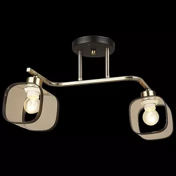 Потолочная люстра на штанге Reluce 04226-0.3-02 AB+BK