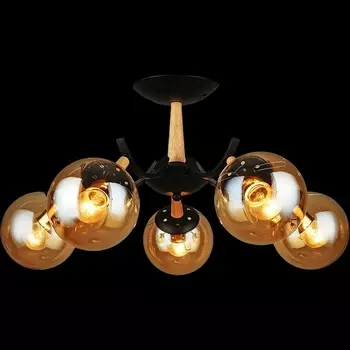 Потолочная люстра на штанге Reluce 04512-0.3-05 в форме шара