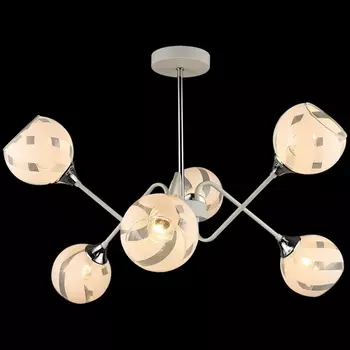 Потолочная люстра на штанге Reluce 04897-0.3-06 WT+CH