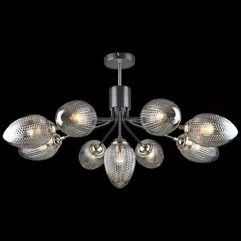 Потолочная люстра на штанге Reluce 05126-0.3-09 COFFEE+FGD