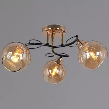 Потолочная люстра на штанге Reluce 06073-0.3-03 FG+BK