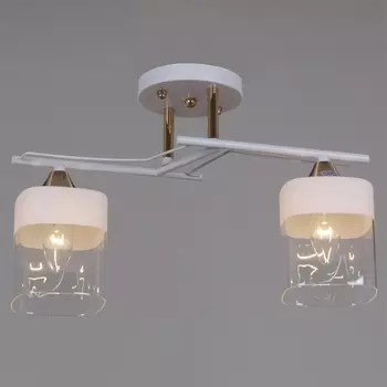 Потолочная люстра на штанге Reluce 06096-0.3-02 WH+FG